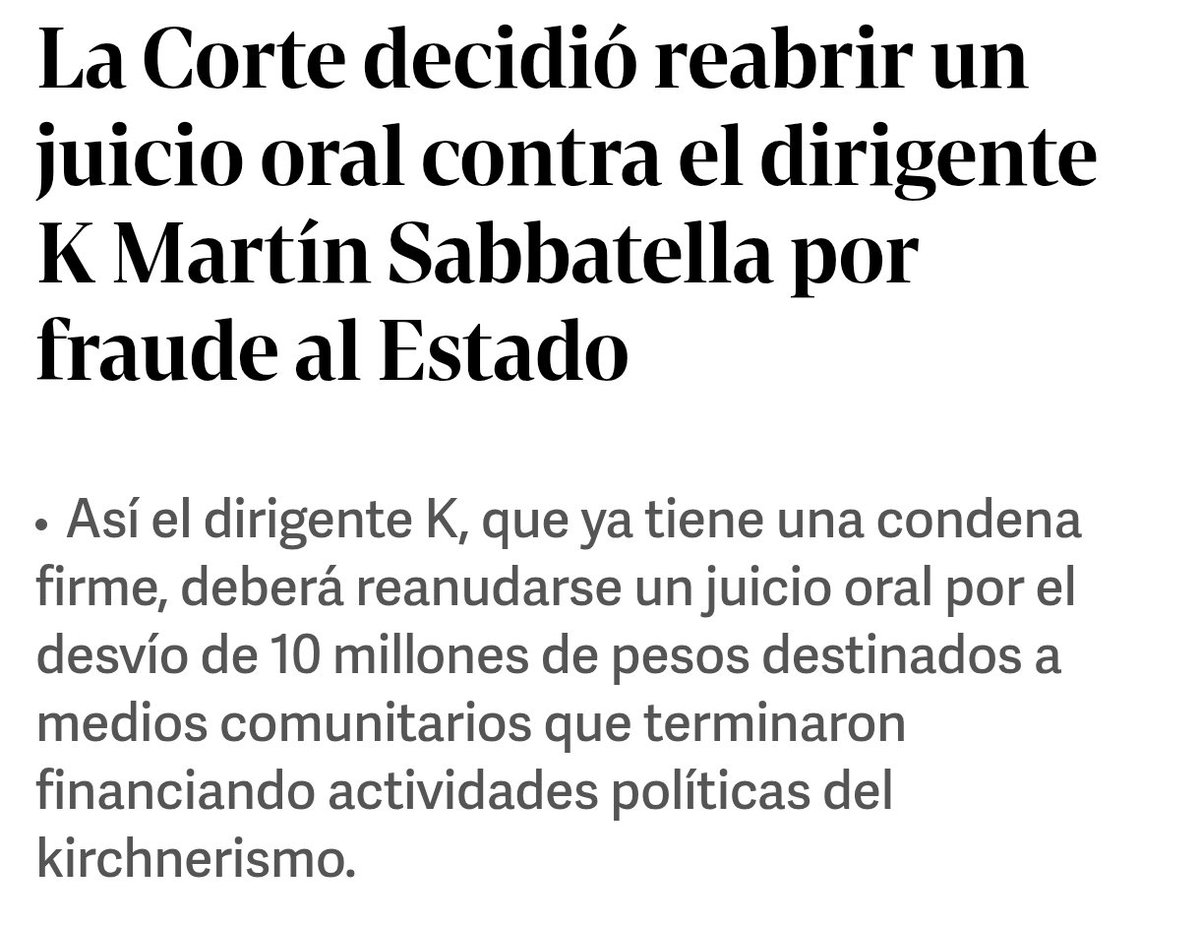 chemical_factor's tweet photo. @Sabbatella @CFKArgentina Seguís acá Tincho? Pensé que con una condena ya alcanzaba para no verte más robando para el kirchnerismo. Se ve que la gente no se acuerda. https://t.co/HkiHhB5Ixt
