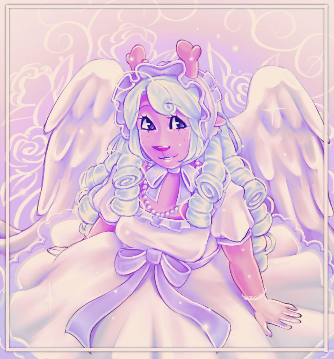 sugarlover1225's tweet photo. This Noelle is a redraw! https://t.co/Uxr65JOy0K