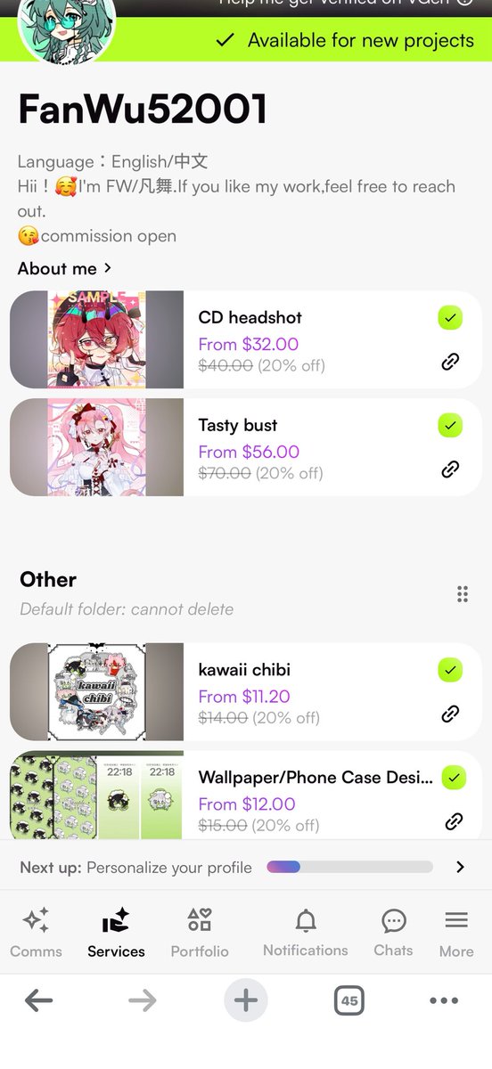 FanWu52001's tweet photo. Hii!☺️I hope someone can support me.🥺🥺I will give you a 20% discount.🥳🥳
#VgenCommㅤ #Vgencommission
#vgen #illustration‌‌ #artmootsㅤ #artworks #art #CD https://t.co/wNC2Ox44uh