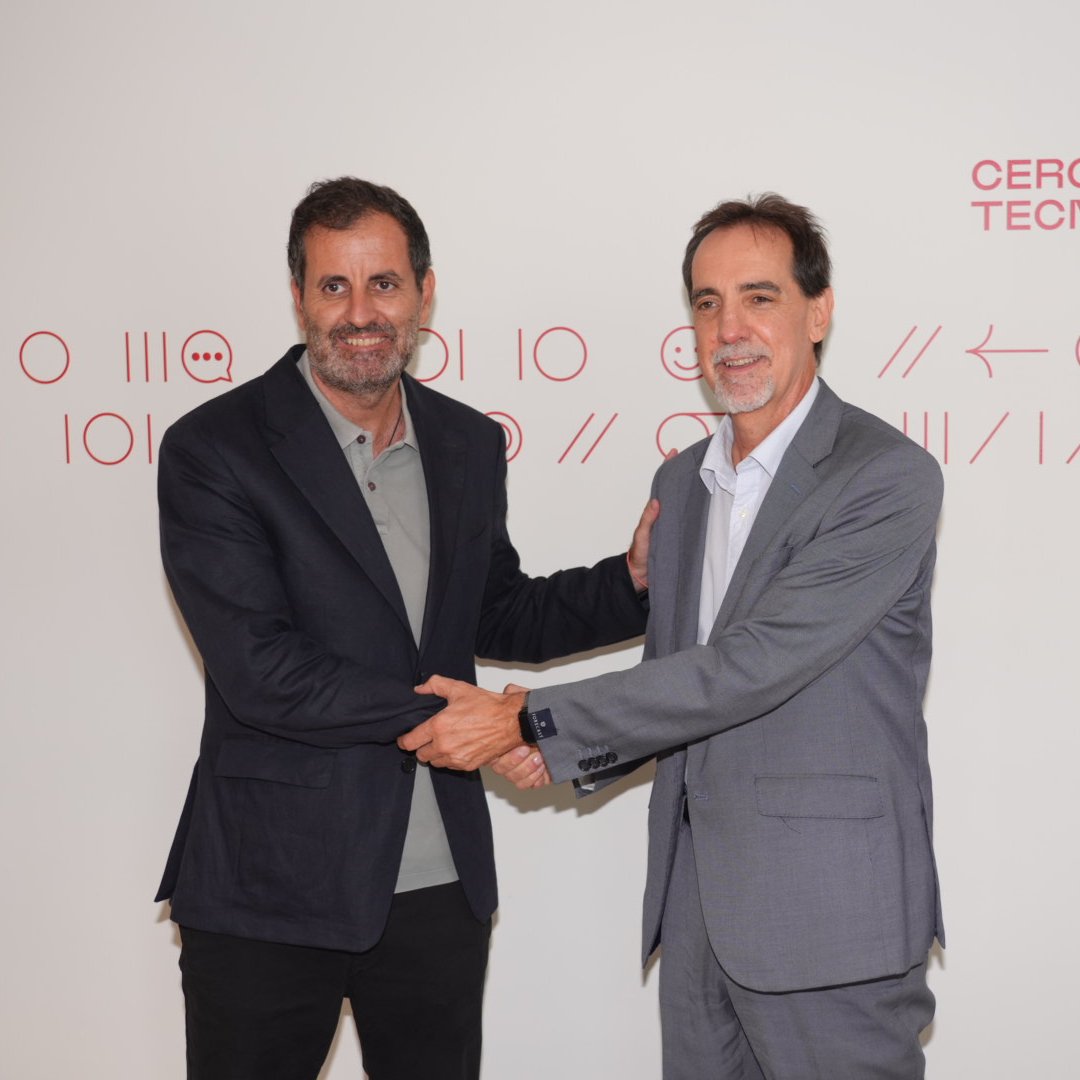 ONCECatalunya's tweet photo. ✍️ @Fundacion_ONCE ha signat un conveni de col·laboració amb el @C_Tecnologic per impulsar iniciatives orientades a la recerca i el desenvolupament inclusiu tant de les tecnologies de la informació i la comunicació, com de la modernització dels sectors d'activitat de l'economia tradicional.