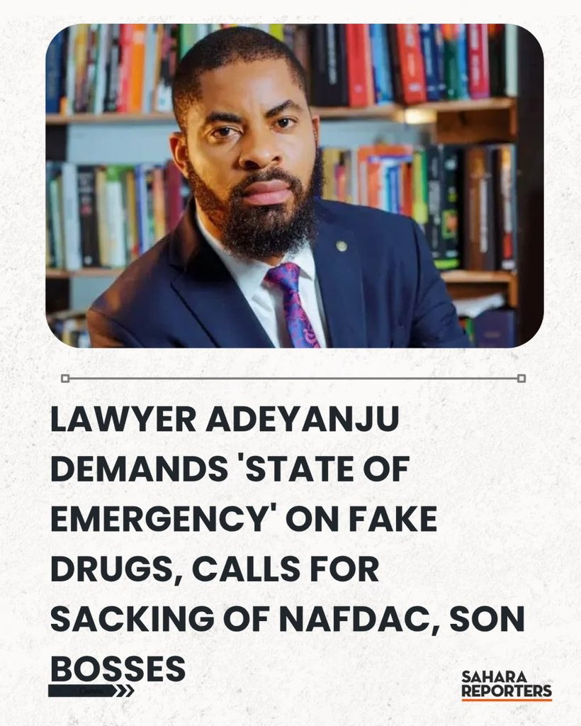 _AsiwajuLerry's tweet photo. It’s time to join hands and fight against fake drugs, drinks and foods. This is a fight for all of us. This fight is for our health and long life. #FixNAFDAC https://t.co/rcFepbiFHF