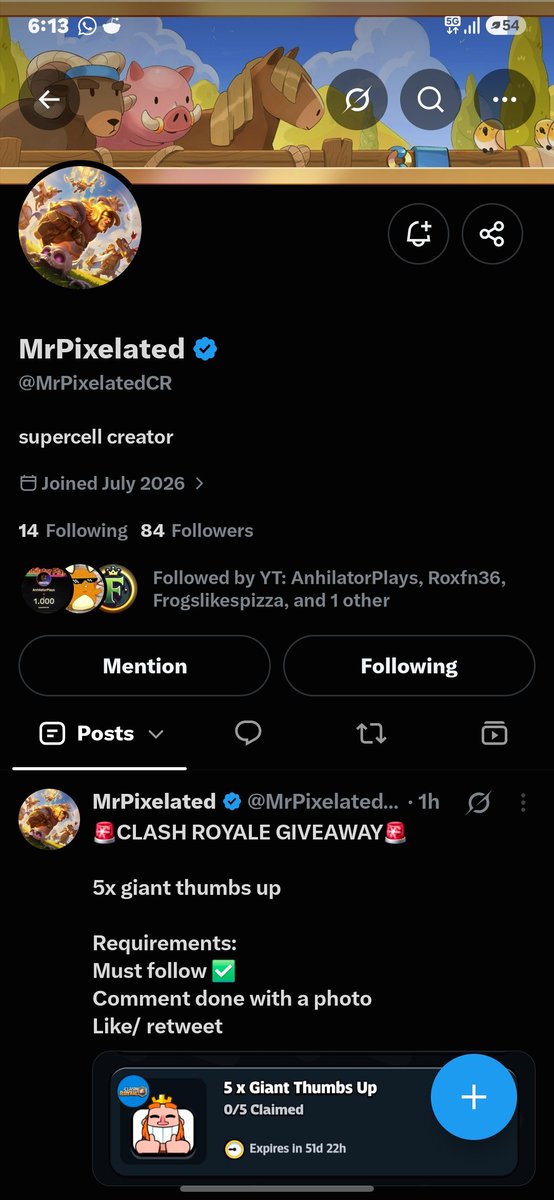 neeraj6h's tweet photo. @MrPixelatedCR All task done
Hope i win this time.
@MrPixelatedCR https://t.co/teIsvN7eQK