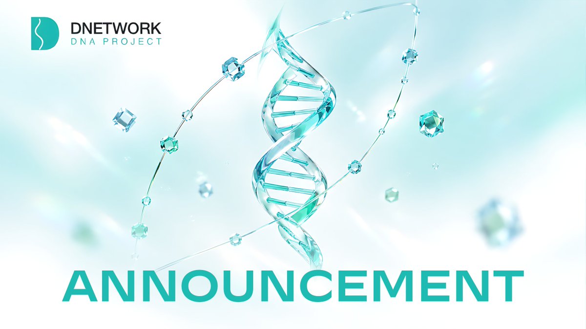 D_Network_Ai's tweet photo. DNetwork goes live Sept 21, 00:00 UTC+8.

Convert your historical assets from Sept 15 to claim Hashrate Points.

Join a node early and your hashrate activates the moment mining starts, feeding straight into $DNA. https://t.co/Hkv32f1w1e