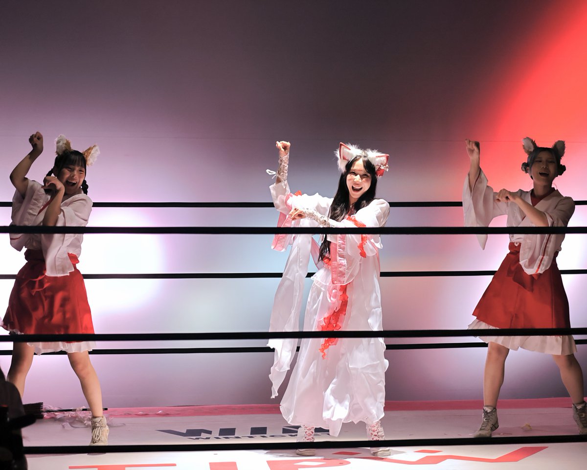 BambiMeiji's tweet photo. 2026.9.15 東京女子プロレス
北沢タウンホール大会
『ハイパーミサヲプロデュース興行「HYPE!4〜Prayer Player〜」』
高見汐珠選手 & 瑞希選手 & 風城ハル選手
#tjpw #HYPE4 #高見汐珠 #瑞希 #風城ハル https://t.co/aStKEus89g