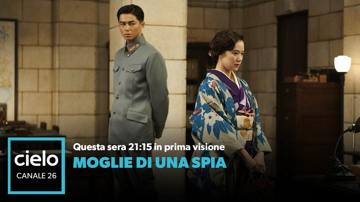 CieloTV's tweet photo. Amore e storia si intrecciano in un dramma fatto di segreti e scelte difficili🎞️
“Moglie di una spia” vi aspetta questa sera in prima visione assoluta alle 21:15 su Cielo. https://t.co/dOvq1l1MuW