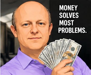 BaldCEOJeremy's tweet photo. Money talks. 💵🧑‍🦲
Bald CEO understood the assignment. 😂 https://t.co/gBQWdXsoTd