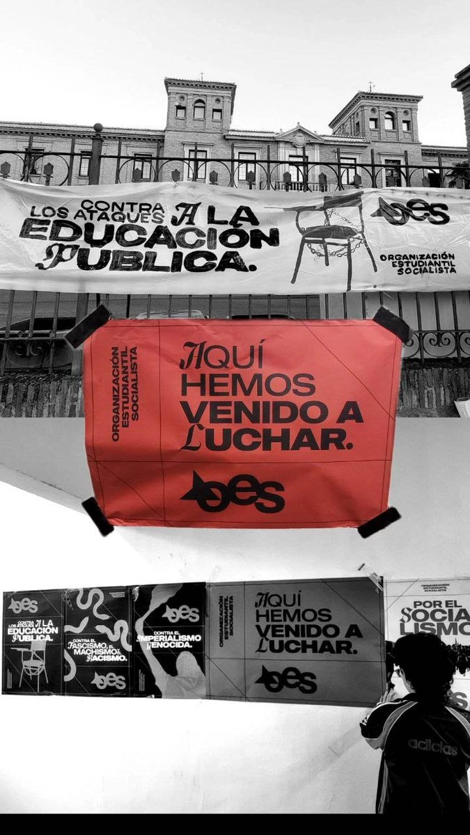 OES_Granada's tweet photo. ¡Nos vemos mañana en la primera presentación de la Organización de Estudiantes Socialistas en Granada!

Aquí hemos venido a luchar 🚩

📍 Paseíllos Universitarios
🕔 17:30h https://t.co/NiHb7hFkQH