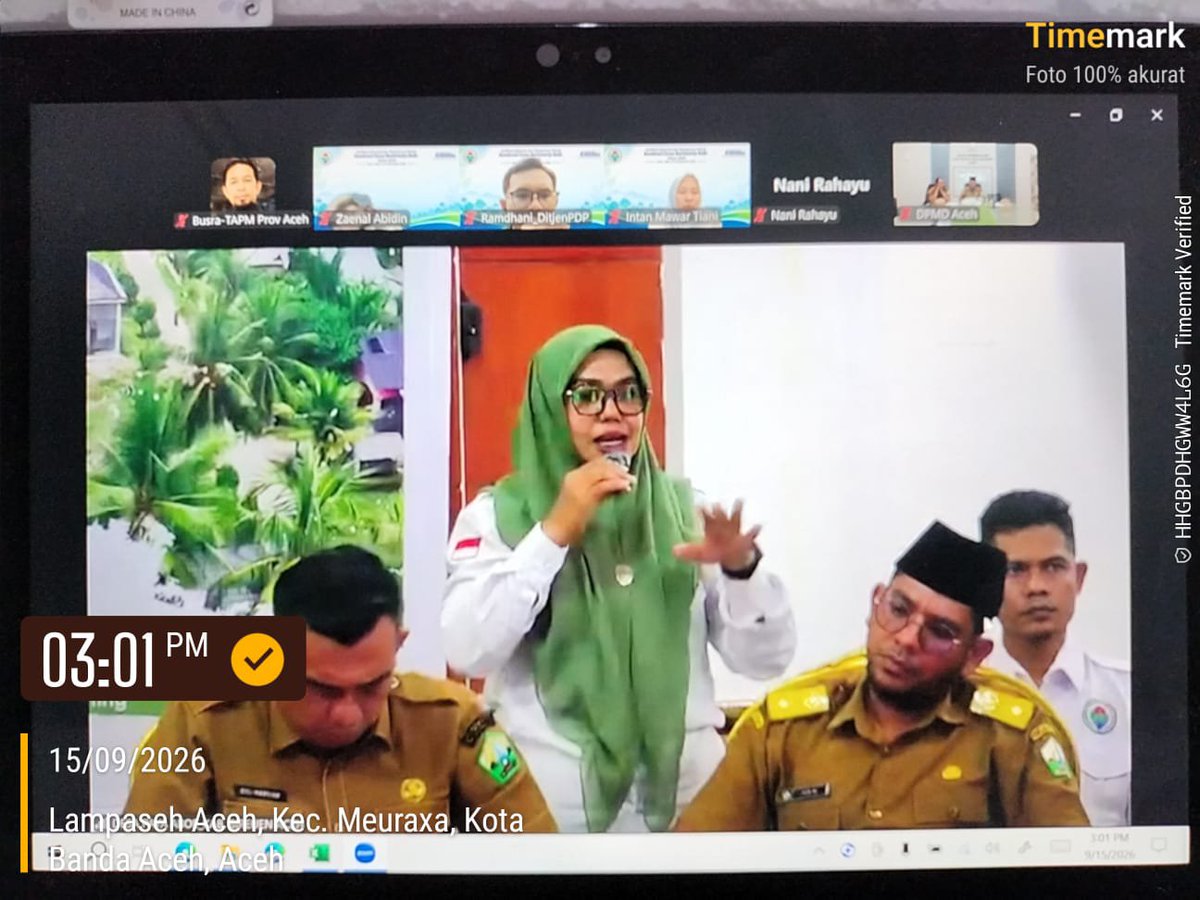 Muhibnisam's tweet photo. #TPPAceh
#PendampingDesa
#BangunDesaBangunIndonesia
#KemendesPDT https://t.co/nyT991neZv
