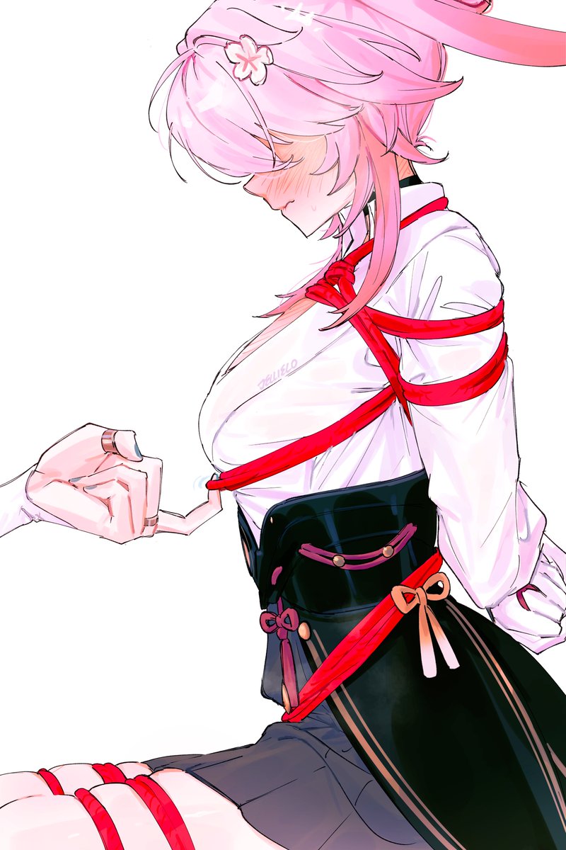 jellilelo's tweet photo. all tied up #evanyao #hsr https://t.co/70C9JbFk8l