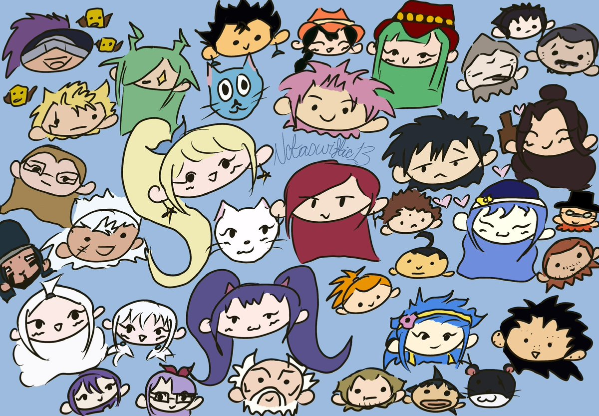 notaswiftie13's tweet photo. whole guild is here #FairyTail https://t.co/rt3JHjpmcz
