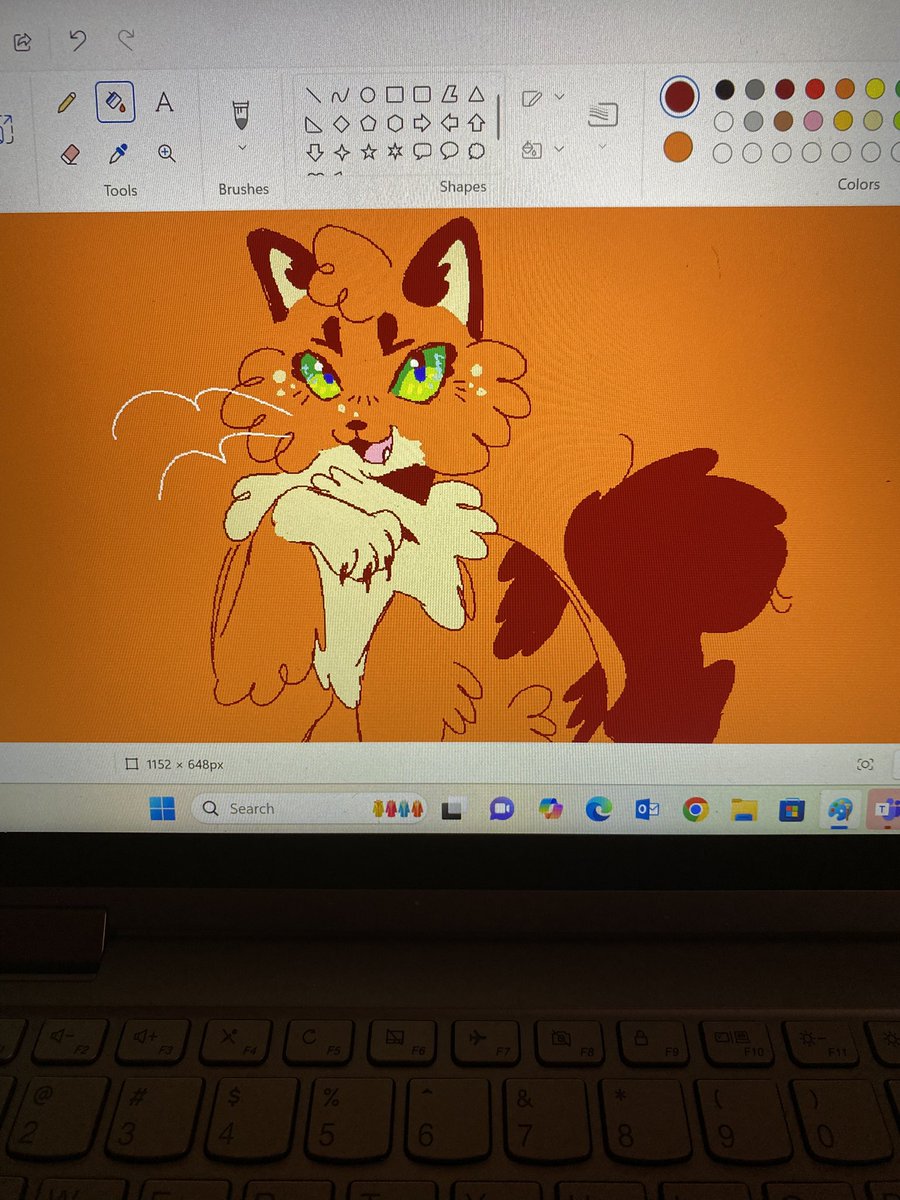 asterick___'s tweet photo. @Kittieeepaw No shot... (this is from a little ago) https://t.co/o0RM8bTovN