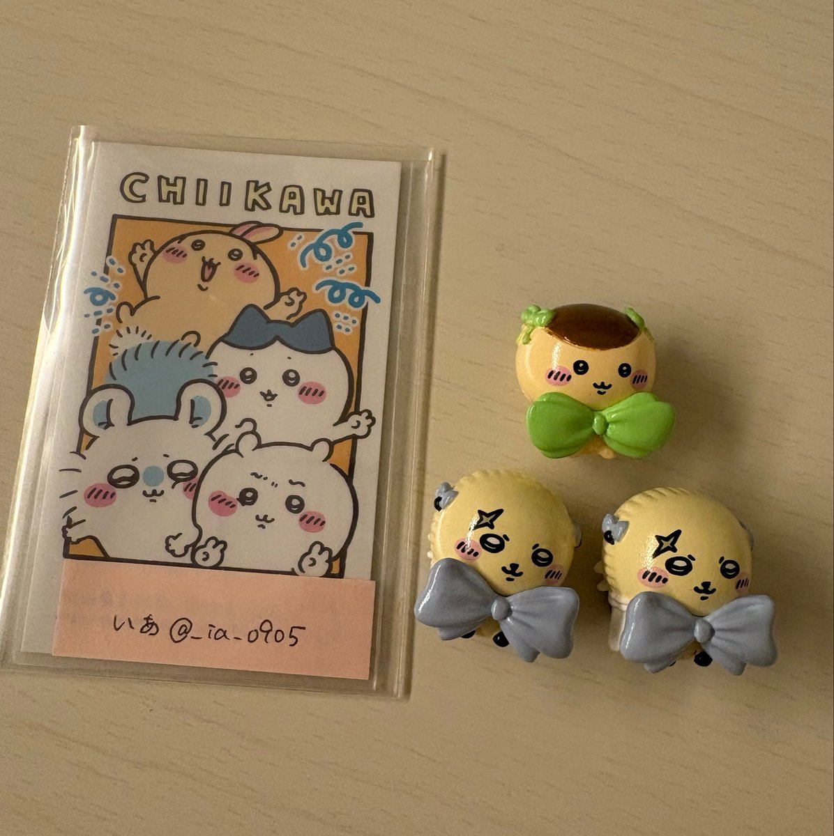 _ia_0905's tweet photo. 【交換】ちいかわ びっくらたまご リボンなみんな

譲　ラッコ×2、くりまんじゅう

求　シーサー、その他同種なんでも

郵送での交換希望です📮

1:2の交換も検討しますのでお気軽にお声掛けください。
ご検討よろしくお願いします🙇‍♀️ https://t.co/daKsveIgU1