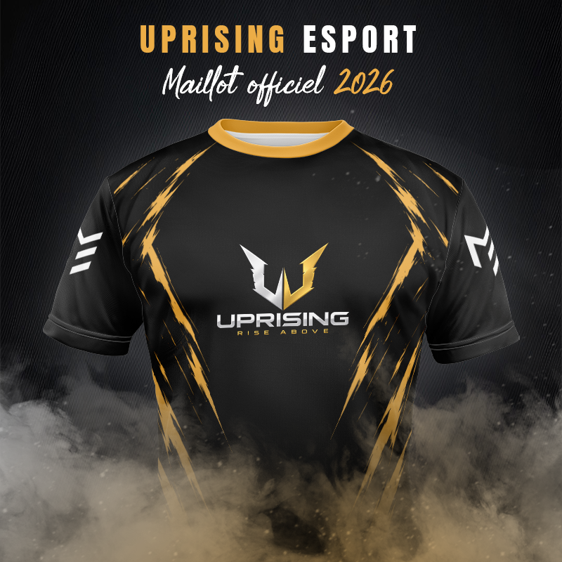 LeMaillotEsport's tweet photo. Nouveau maillot Uprising ⚡️

https://t.co/xGDeZyiSZA https://t.co/bZm1lqcpnl