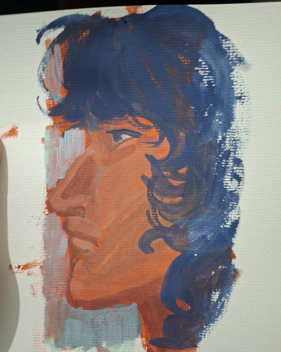 solsysteem's tweet photo. First time trying gouache.. glup https://t.co/yJEQisRAwT