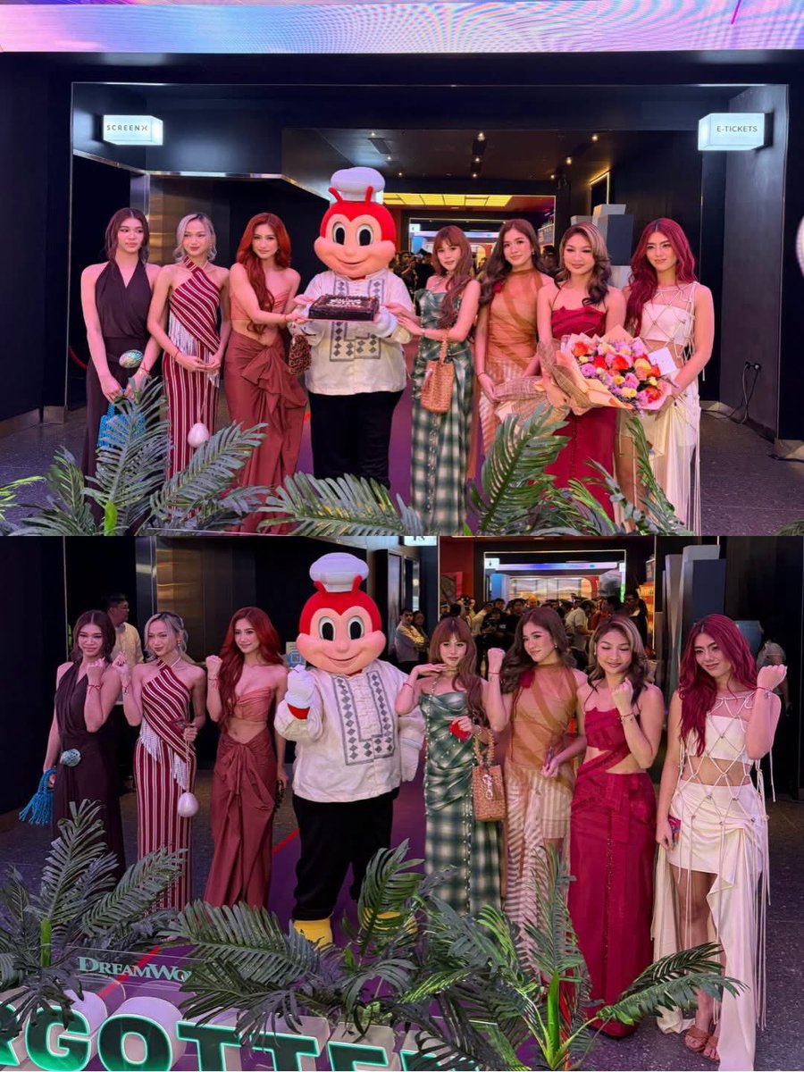bini_writes's tweet photo. Nation’s Girl Group 🤝 Nation’s Bee 
🌺🐝🇵🇭

📸SM CINEMA

#BINIxForgottenIsland 
#ForgottenIslandBlockscreening
#BINI_AParallelWorld https://t.co/PiL0ylCou4