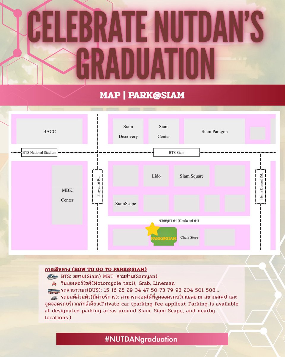 Peannutdanth's tweet photo. 𝐂𝐄𝐋𝐄𝐁𝐑𝐀𝐓𝐄 𝐍𝐔𝐓𝐃𝐀𝐍’𝐒 𝐆𝐑𝐀𝐃𝐔𝐀𝐓𝐈𝐎𝐍 🎓✨

~~ 𝐔𝐏𝐃𝐀𝐓𝐄 ~~
✨รายละเอียดและเงื่อนไขในการรวมพล (Gathering Guidelines) 🎓

#NUTDANgraduation 
#nnutdan 
#LYKN https://t.co/aaILnhcLU9