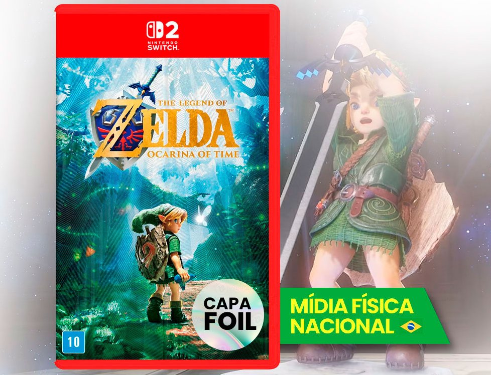 danielreen's tweet photo. 🔴LIBERADO: pré-venda de Ocarina of Time

- Gamer Hut (Shopee) https://t.co/kzck49Xjq8
- Amazon https://t.co/2Ozv0RvHTR
- Kabum https://t.co/awFSKHJB5D

Coloco abaixo mais link quando liberar! https://t.co/ckyd9tRNgv