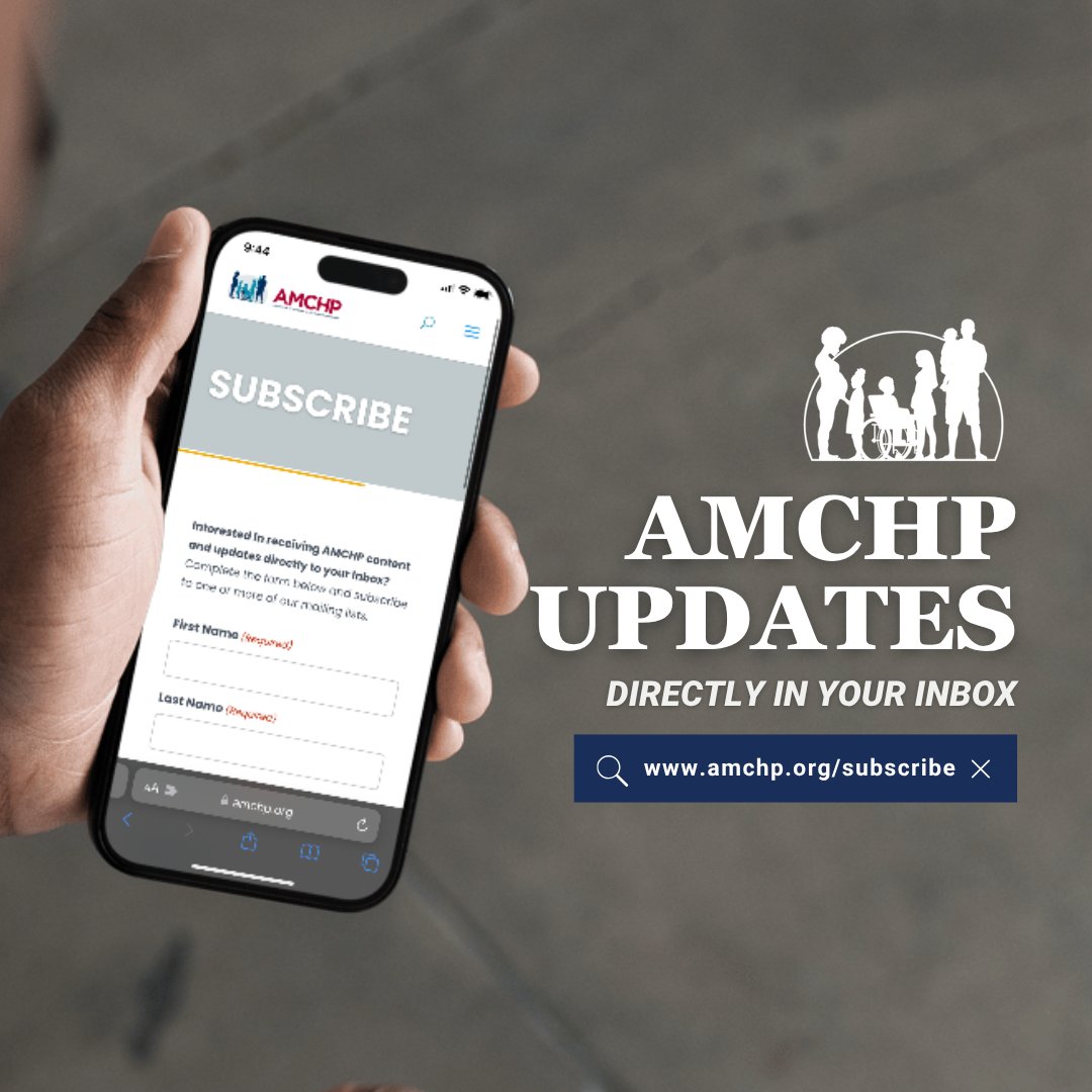 DC_AMCHP's tweet photo. Loving AMCHP’s social media and want more content in your inbox? Subscribe to our mailing lists! https://t.co/rDKrsKUivl https://t.co/lP2rVUu7IU