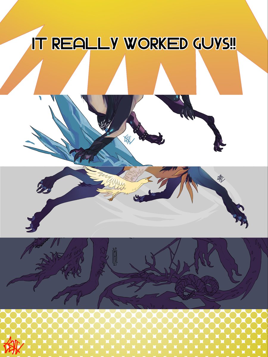 COOOFUck's tweet photo. Fake tutorial!! But one day… #art #dragon https://t.co/JwOdfduLBB