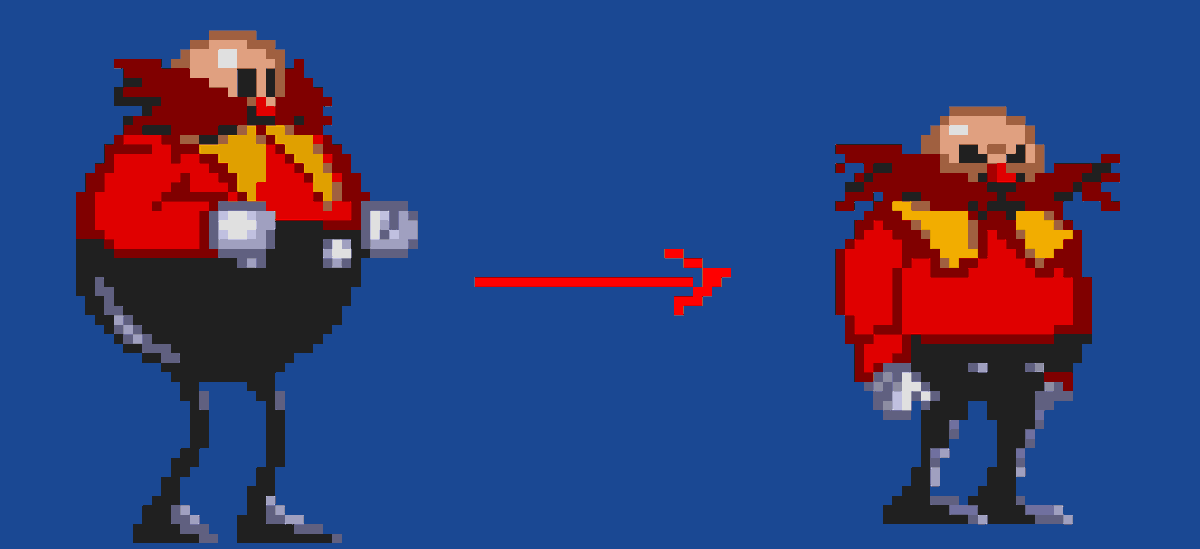 rushik_777's tweet photo. EGGMAN!!! 

#sonicthehedgehog #sprites https://t.co/sOls1QBWFg