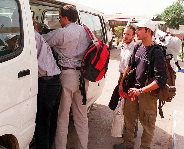 25YearsAgoLive's tweet photo. The last 15 International Red Cross and International Red Crescent employees in Afghanistan leave the country. https://t.co/00we3XHNPX