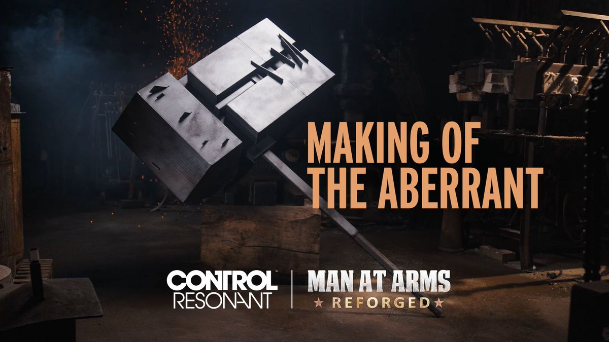 ControlRemedy's tweet photo. The Aberrant is real. It weighs over 100 kilograms 🔨

Thank you to @awemechannel for bringing the Aberrant to life! Check out their video on their YouTube channel detailing how they forged the Aberrant. Link to the video in the comments 👇

#CONTROLResonant https://t.co/wywnhwYBLm