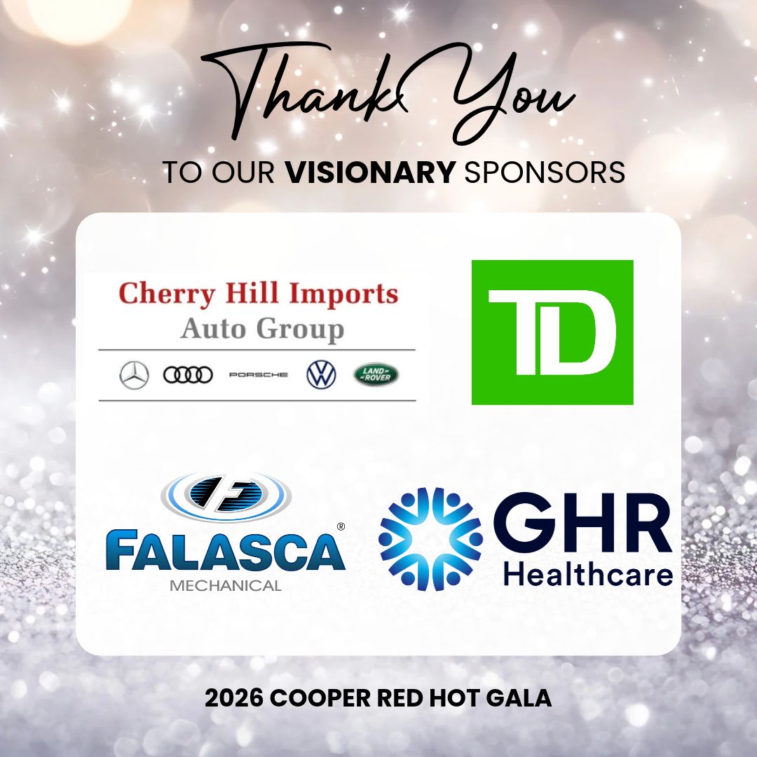 _CooperNorcross's tweet photo. Our Visionary Sponsors are helping shape Cooper's future. Through their generous partnership, they're expanding what's possible for the patients, families, and communities we serve across South Jersey🌟  @TDBank_US 

#CooperRedHotGala https://t.co/994yVPzCwv