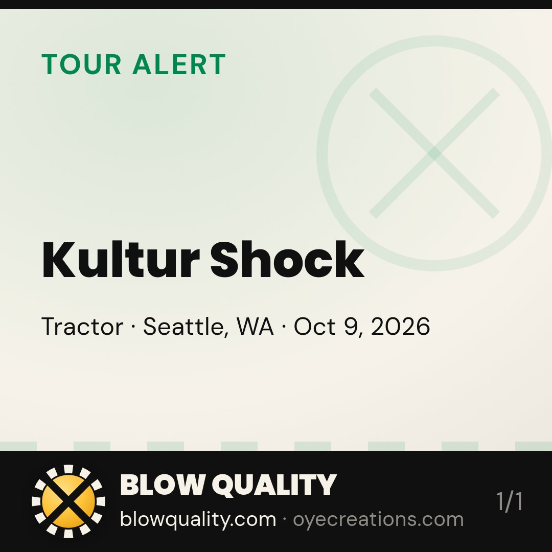 blowqualityband's tweet photo. Kultur Shock at Tractor in Seattle Oct 9. Before the show, walk through Pike Place Market and watch vendors sling fish like they're throwing down a bassline. The horn section keeps the city alive.

#ska #skapunk #hornsection #livemusic #skashow https://t.co/4iq2gHSTlU