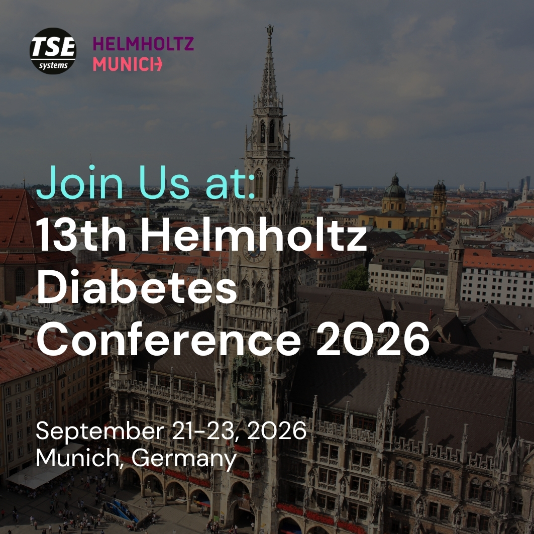 TSESystems's tweet photo. We are heading to the 13th Helmholtz Diabetes Conference with a brand-new star to show off.

Meet our colleagues Holger Russig and Jasmin Remmes on-site, get a look at the BMR Speakman Chamber, built for precise basal metabolic rate measurements in rodents, and learn about our latest innovation in indirect calorimetry technology, CaloMax HS.

📍 Come find us at the booth. We would love to talk with you!

#Diabetes #MetabolicResearch #RodentResearch @HelmholtzMunich @helmholtz_diabc #TSESystems