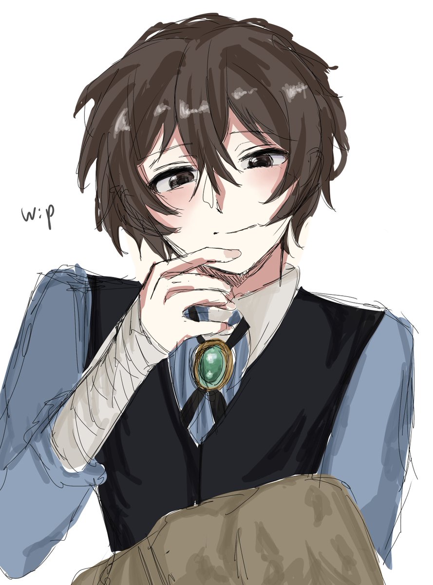 siku_25048's tweet photo. 最近描いたﾀﾞｻﾞ
#文スト https://t.co/s32JtqGXuu