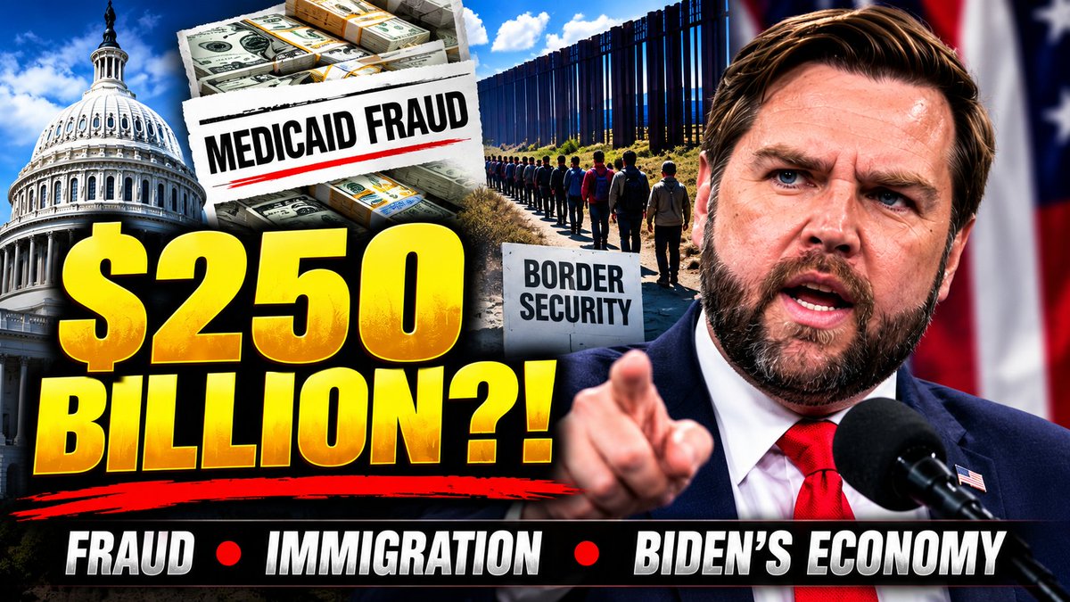 mcnglobalmedia's tweet photo. JD Vance Goes After Biden’s Economy! Then Unloads on Fraud &amp; Immigration! @JDVance  #JDVance
https://t.co/r73mj0NlB5 https://t.co/1iFMH318M8