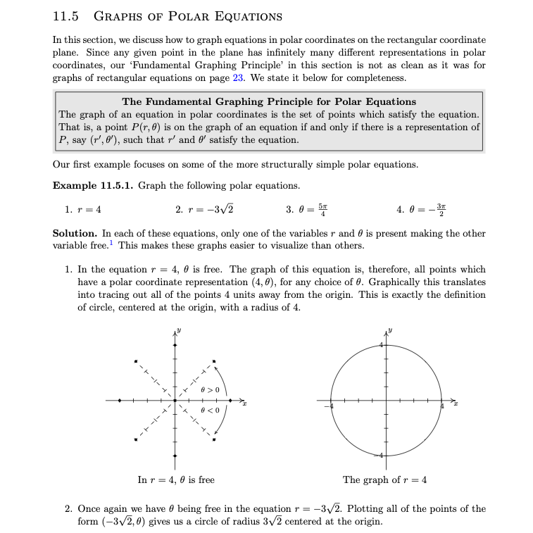 antoniolupetti's tweet photo. "College Trigonometry" is a free, comprehensive introduction to trigonometry, with more than 1,000 pages. It's suitable for high school students, but also provides a solid foundation for the first years of university mathematics.

It covers angles and radian measure, the unit circle, sine and cosine, the six circular functions, fundamental trigonometric identities, graphs of trigonometric functions, inverse trigonometric functions, trigonometric equations and inequalities, sinusoidal models, the Laws of Sines and Cosines, polar coordinates and equations, conics in polar form, complex numbers in polar form, vectors, dot products and projections, parametric equations, and much more.

It also includes a huge collection of exercises and answers throughout the book. I think this is an essential resource if you want a thorough understanding of trigonometry and a useful reference to keep.

https://t.co/9mFypxMEIC