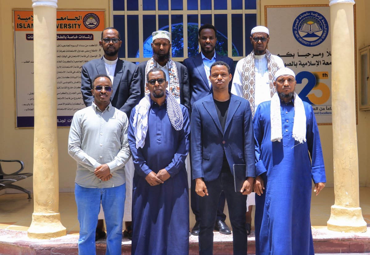 SomaliREN's tweet photo. We are delighted to announce that the Islamic University in Somalia has officially joined SomaliREN as our 32nd member institution. Having fulfilled all membership requirements, the university received its membership certificate. Welcome to the SomaliREN community, Islamic University.
