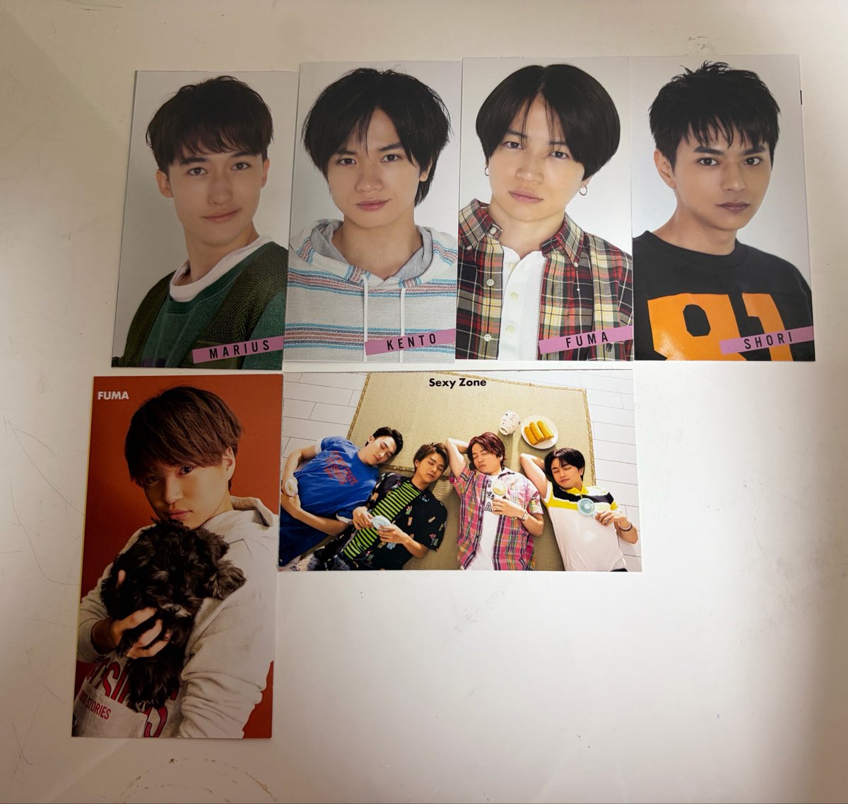 ha___ka216's tweet photo. @j_iq3kawaii コメントありがとうございます。
以下のものがございます。
亀井くん関連がございませんでした。申し訳ございません💦
是非ご検討ください🙇🏻‍♀️ https://t.co/SbfoHQSPiD