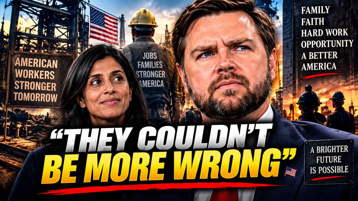 mcnglobalmedia's tweet photo. JD Vance Gets Personal About His Family! Then Delivers His Closing Message. @JDVance 
https://t.co/6rPLFps6zt https://t.co/Mng5TyGMHk