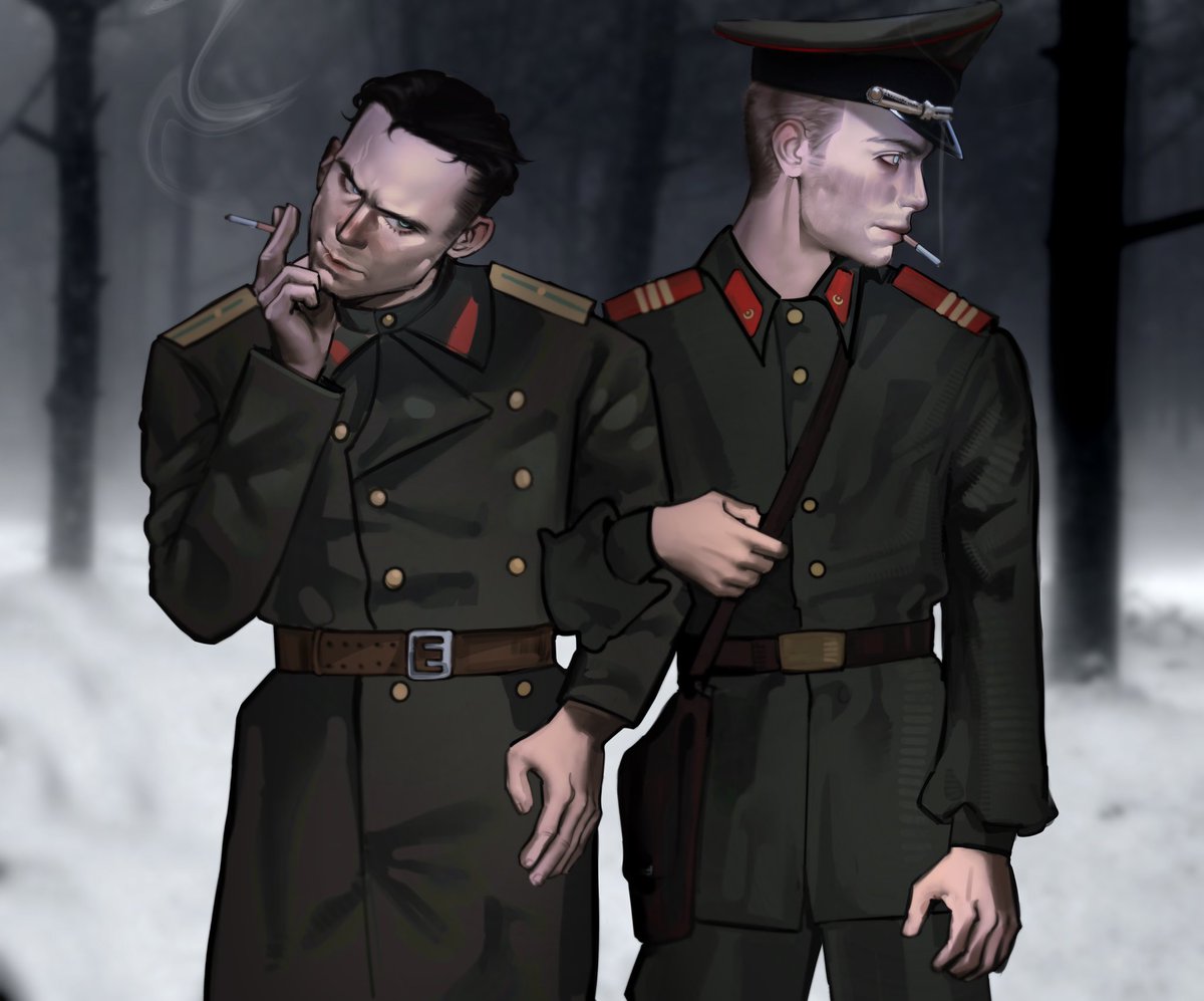 RIVERRMAN's tweet photo. Commission for the great @thraximunder9
#makarov #yurivolkov #makayuri https://t.co/rDfexuqC57