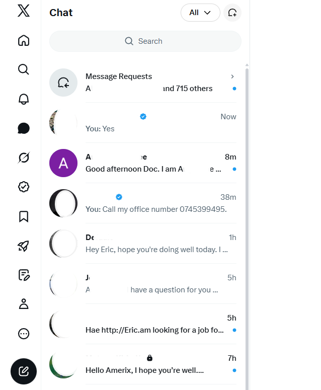 amerix's tweet photo. That is what my inbox looks like every day.

Until I hire a competent PA, I will keep responding to your messages myself.

No bots. Just me. https://t.co/aauW9KZPtI
