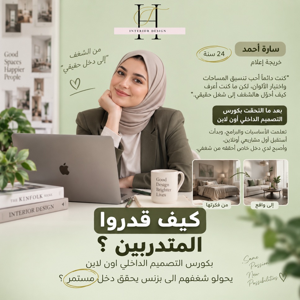 LukeRisleyrom's tweet photo. How did trainees turn their passion for interior design into a source of income? You don’t need to be an interior designer, own an office, or have years of experience. Whether you’re a student, love décor, work as a carpenter, or specialize in https://t.co/S0l7zqm8Ms