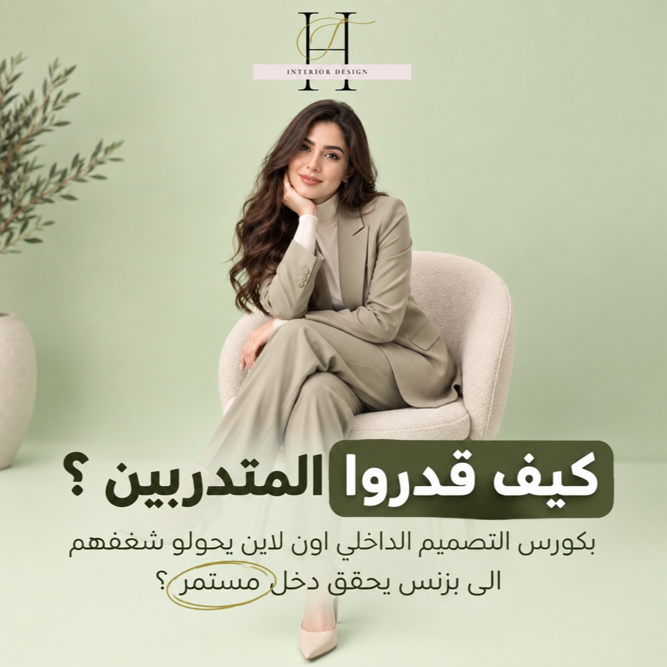 LukeRisleyrom's tweet photo. How did trainees turn their passion for interior design into a source of income? You don’t need to be an interior designer, own an office, or have years of experience. Whether you’re a student, love décor, work as a carpenter, or specialize in https://t.co/S0l7zqm8Ms