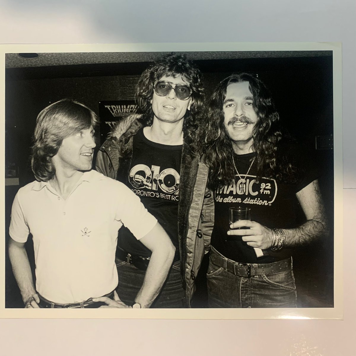 TriumphTheBand's tweet photo. “I was fortunate enough to see Triumph for the second time on December 31, 1984 during the Thunder Seven Tour. The show was great, however the local radio station that sponsored the show had a party planned for after the show, and Triumph finished before midnight, leaving…” https://t.co/kEfjvBJ9ar