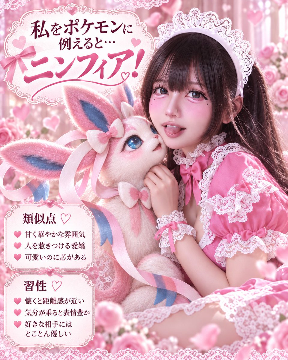 2dz8ha's tweet photo. 可愛すぎるニンフィアちゃん💞 https://t.co/XcQ9g3S3Za
