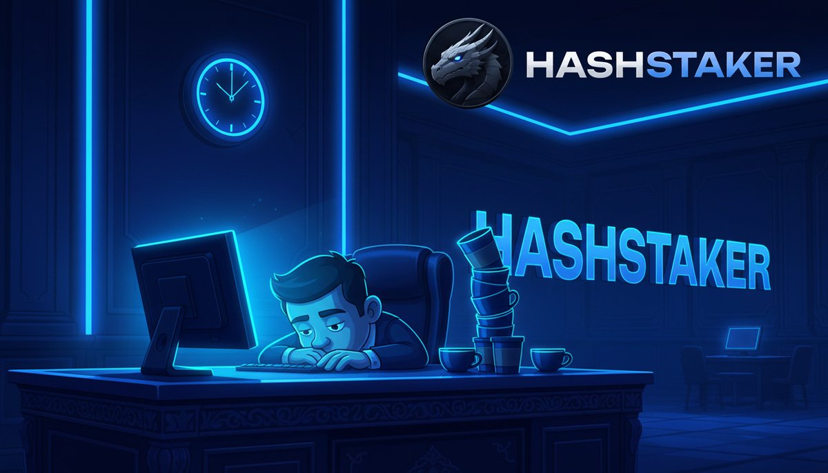 Hash_Staker's tweet photo. Me at 3AM: just one more spin 🌙
Me at 5AM: just one more spin.

#HashStaker #DegenLife #CasinoMemes https://t.co/TDKEbORODY