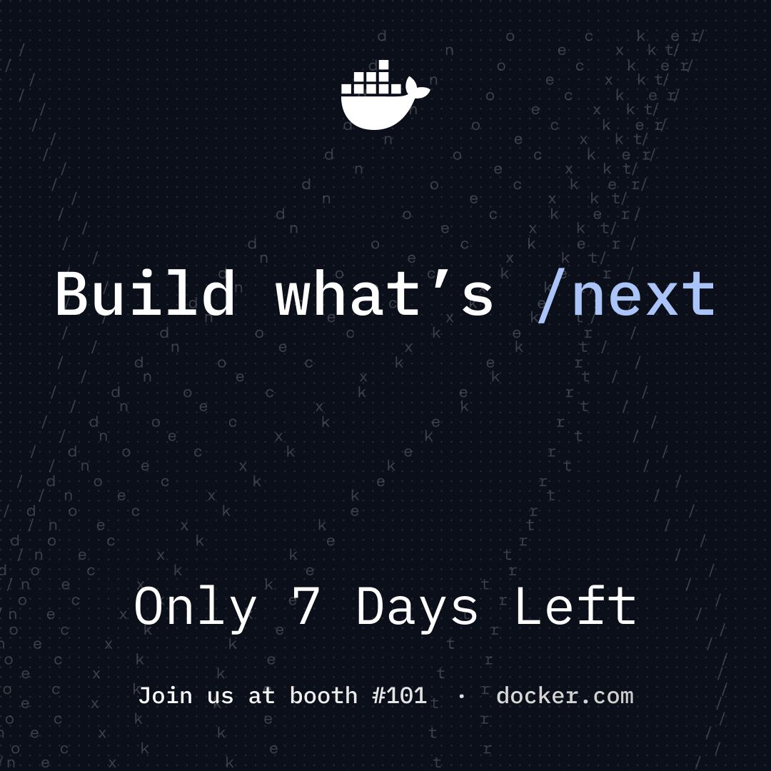 Docker tweet picture