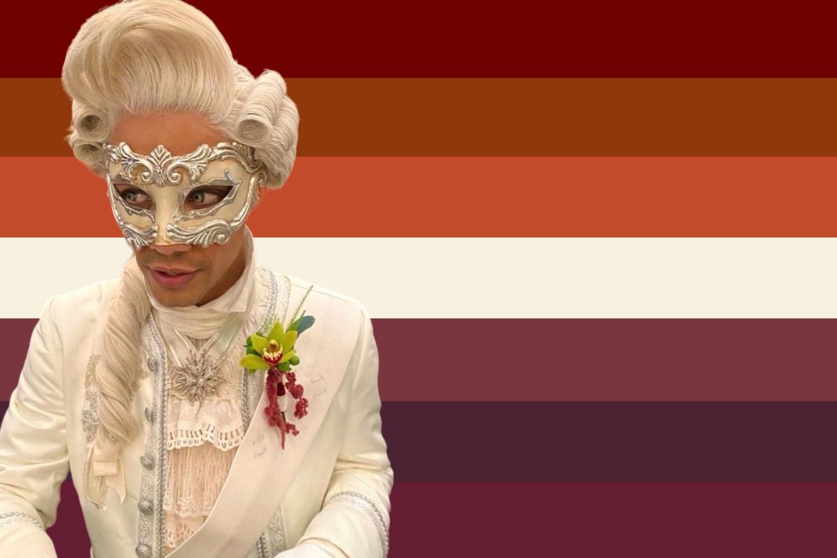 sevlillies's tweet photo. louis de pointe du lac lesbian flag
- for when you’re a lesbian who loves louis de pointe du lac
- all stripes colour picked from his outfits in the show :) https://t.co/JCKyJLlnZR