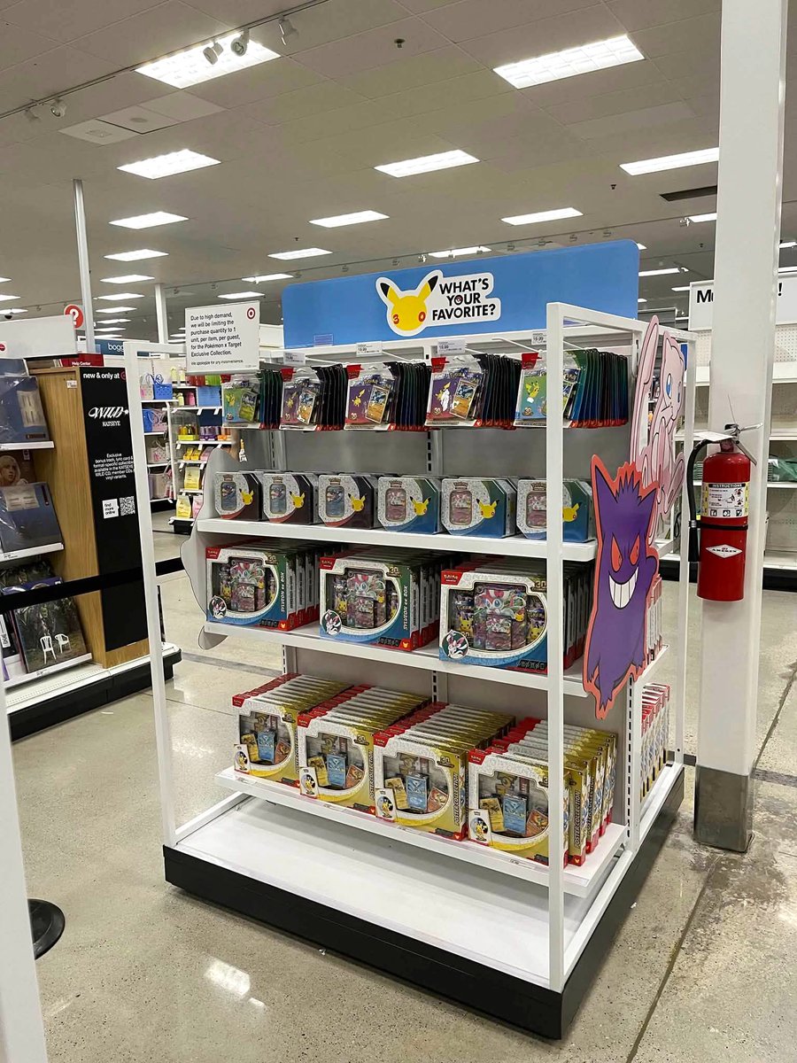 Collect's tweet photo. Target is going all out for Pokémon's 30th Anniversary celebration 😱

(via @angel_byte_, BritBrattv/FB) https://t.co/RjYquLL97B