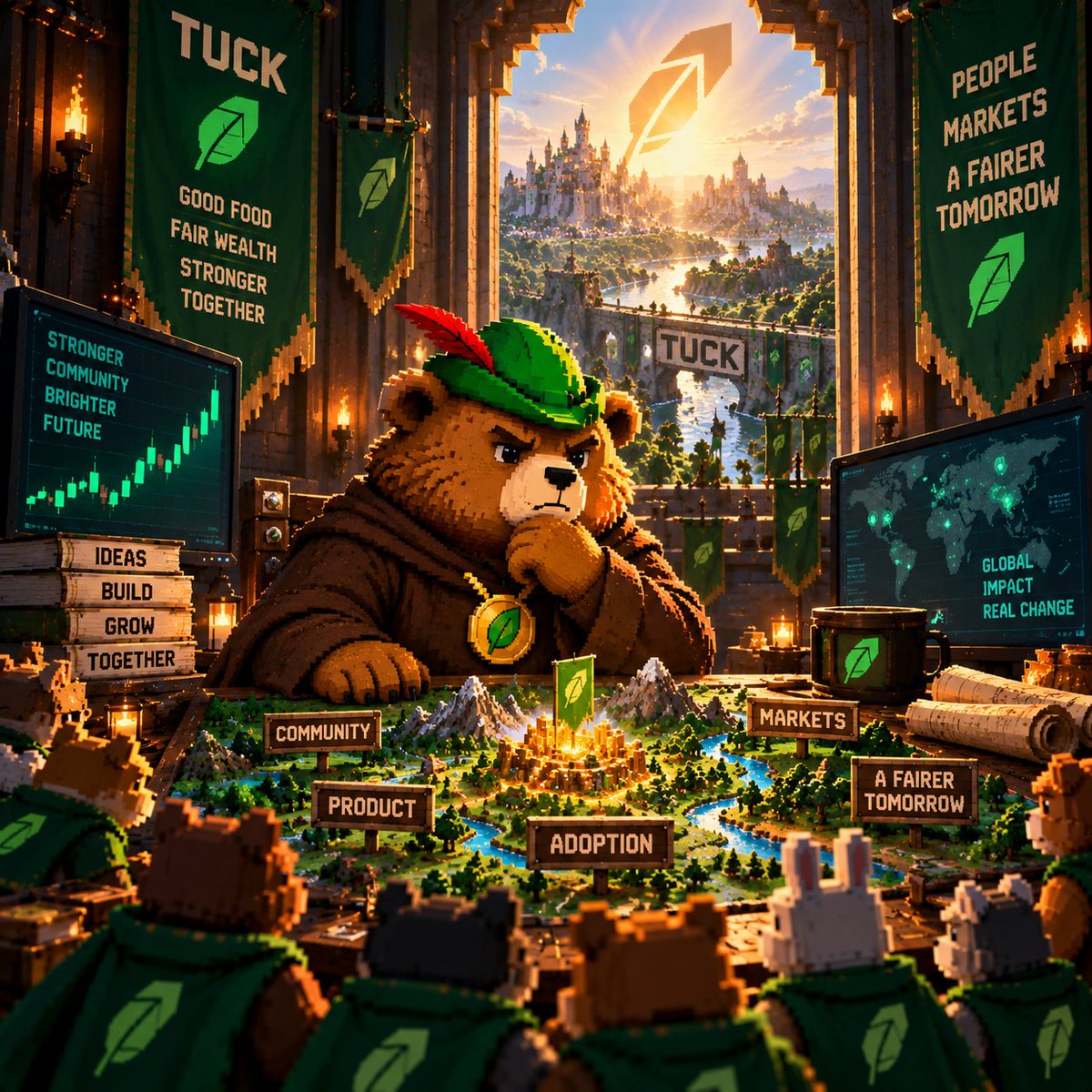 robintuckhood's tweet photo. The forest was only the beginning. 🍃
 Now we build the Kingdom.
 $TUCK
0x0Fb5A113aD040B395DFA6872F9F0EED3f8dE229C https://t.co/SpaX5cqxqB