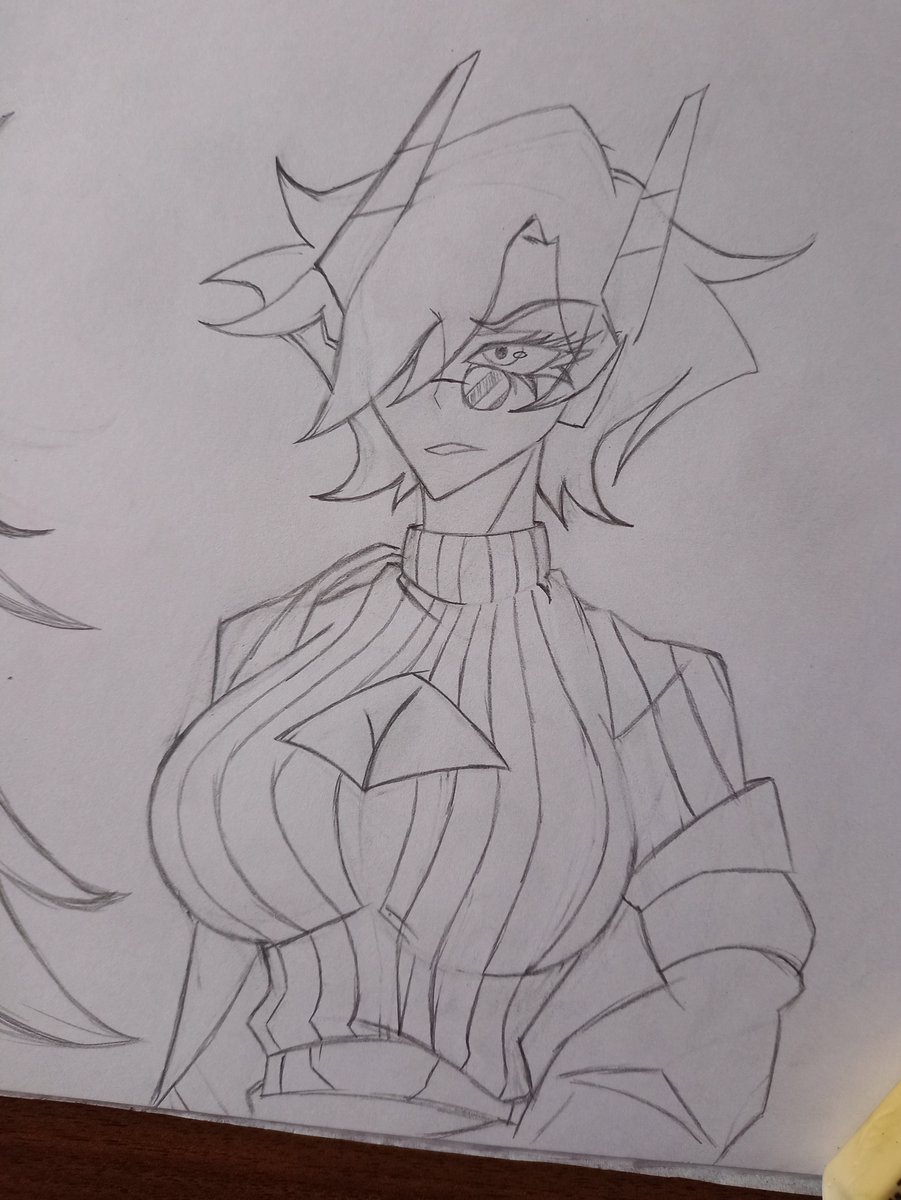 Emiliano1646840's tweet photo. Otro dibujo más de mammy lógicas 💜💜
#Shockwave #Transformers #Transformersversionhuman #dibujo #art #artist https://t.co/gTbGERfPav