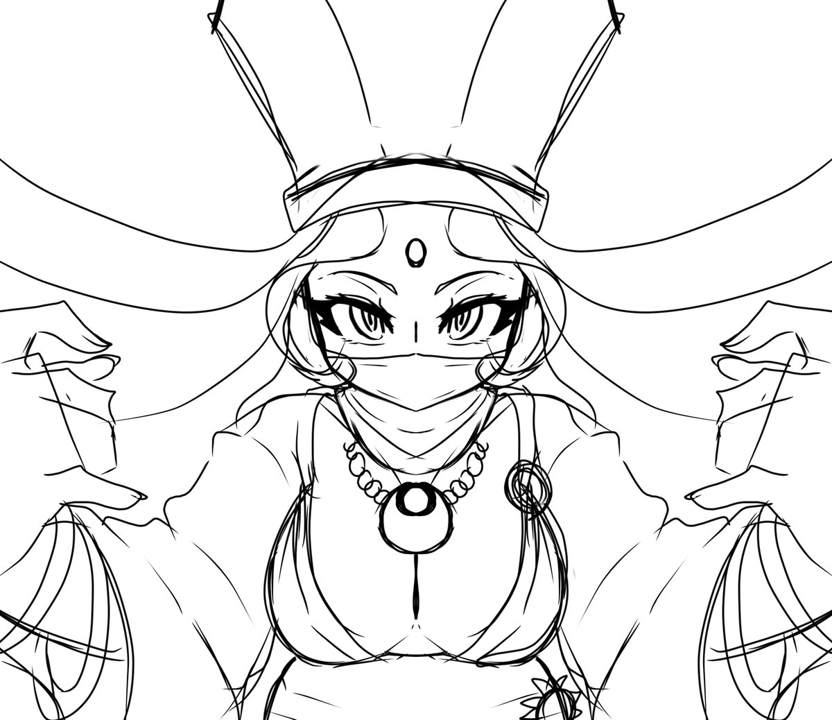 FallenUwu's tweet photo. Wipcito (ALERTA DE SPOILER DEL ULTIMO EPISODIO DE BEATBREAK!) del genjo en su verdadera forma de waifu como sanzomon me va a acostar un huevazo su diseño pero valdra la pena!

#BEATBREAK #digimonbeatbreak #Digimon #デジモン #digimonart  #sanzomon https://t.co/hXJLaDAJOh