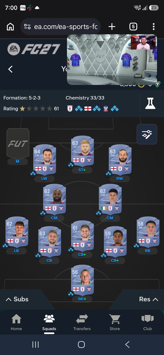 YCFC_Robbo97's tweet photo. @EASPORTSFC fancy stop disrespecting my team and at least get their nationality right please @__alexhuntt is english not irish https://t.co/LPCTSspA7n