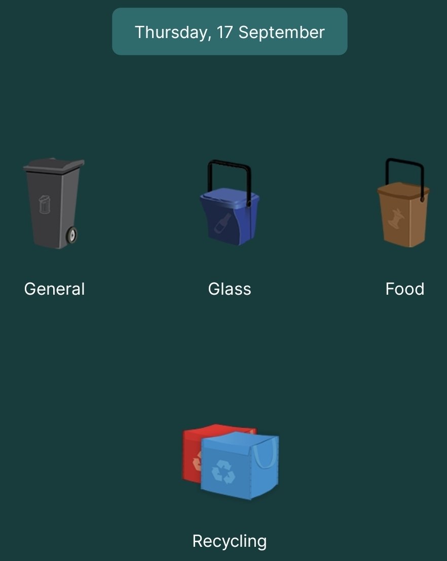 KeepSplottTidy's tweet photo. It's bin day tomorrow in Splott.

This week, it's general (bin or max 3 bags), glass &amp; food bin with red &amp; blue sacks, bring your bags in as soon as can.

If you have the seagull proof bags, please sure they are sealed. https://t.co/Jg6MDIR5l7